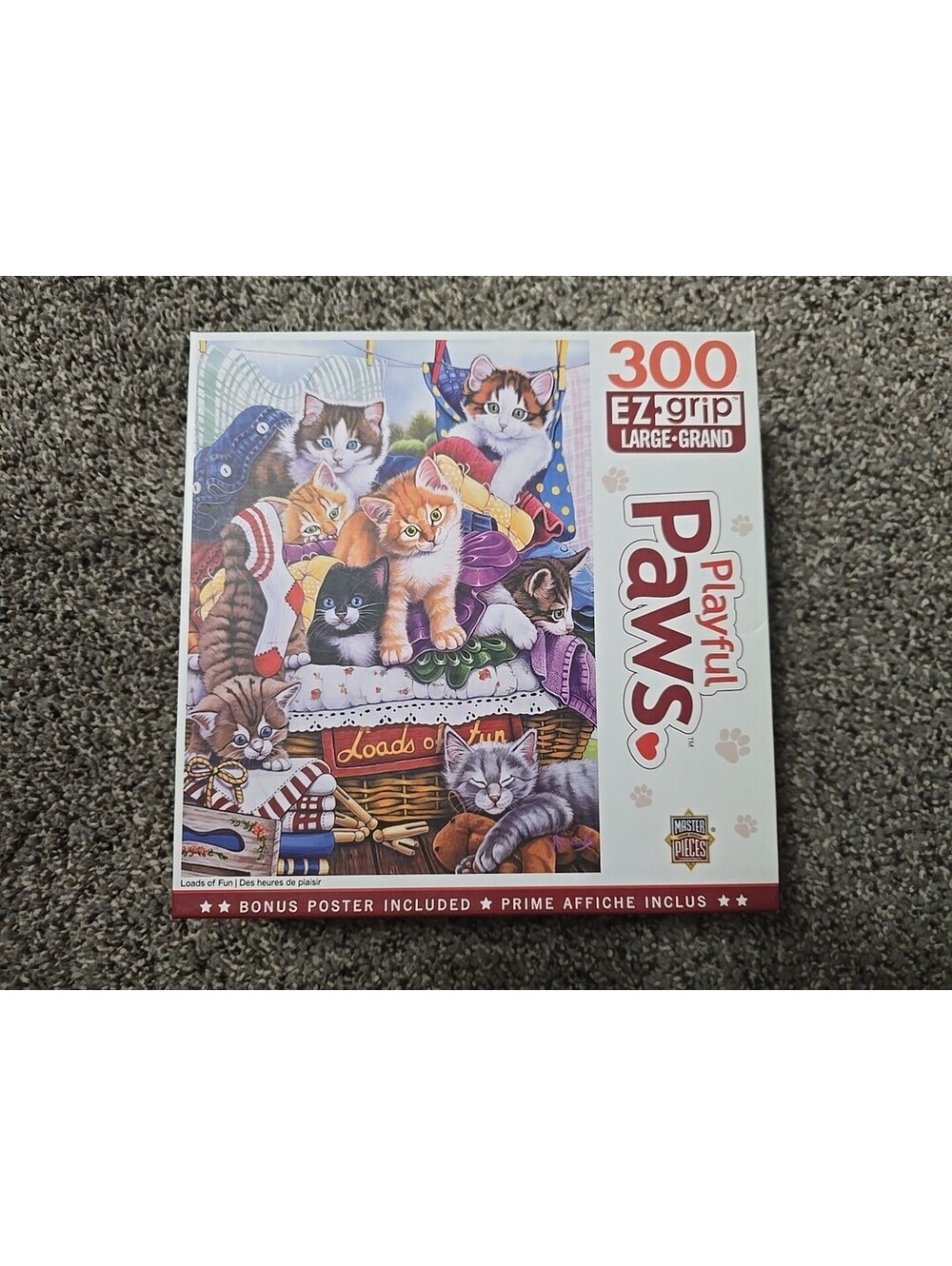 MasterPieces Playful Paws Loads of Fun EZ Grip 300pc